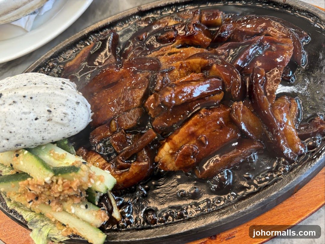 Sizzling Meat Dish