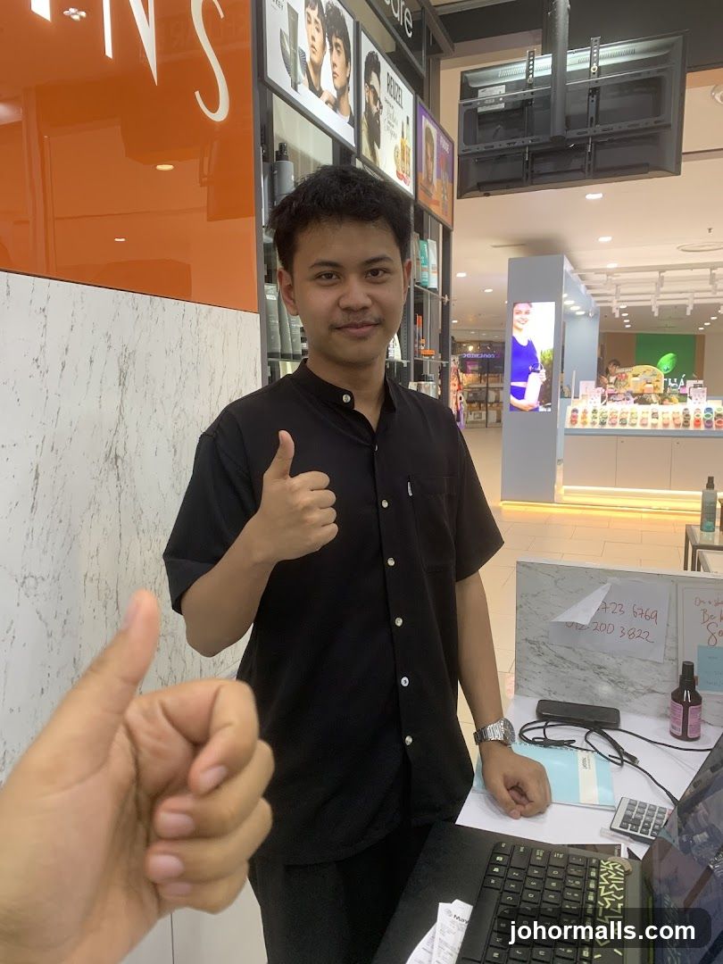 Man giving a thumbs up