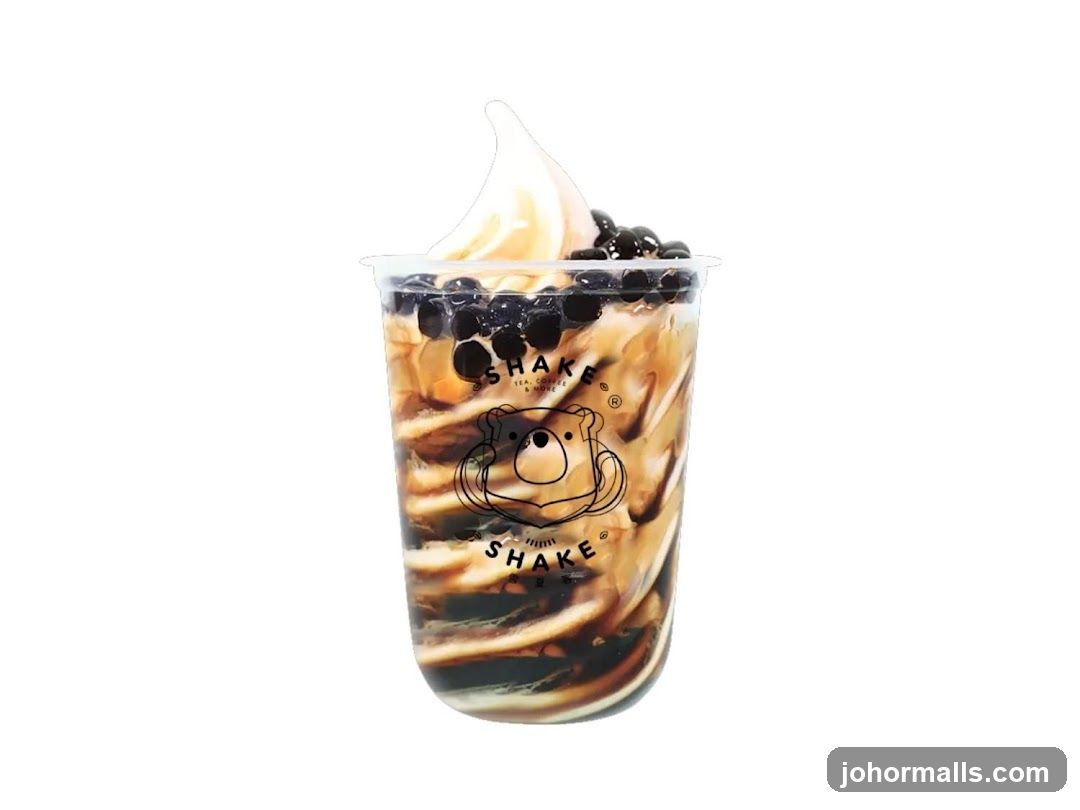Brown Sugar Boba Soft Serve