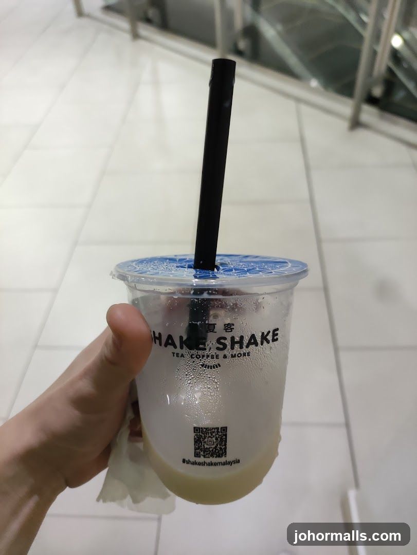 Drink with logo