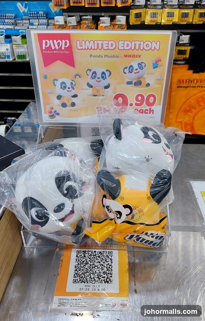 Panda Plushie Promotion