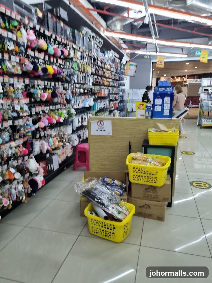 Store Interior with Merchandise