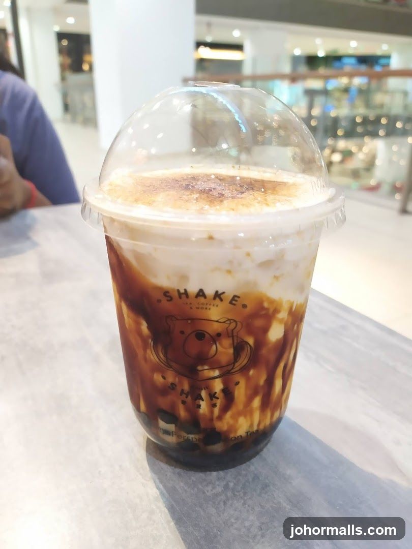 Brown Sugar Boba Drink