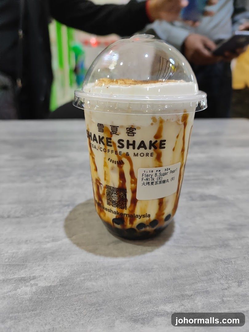 Brown Sugar Boba Drink