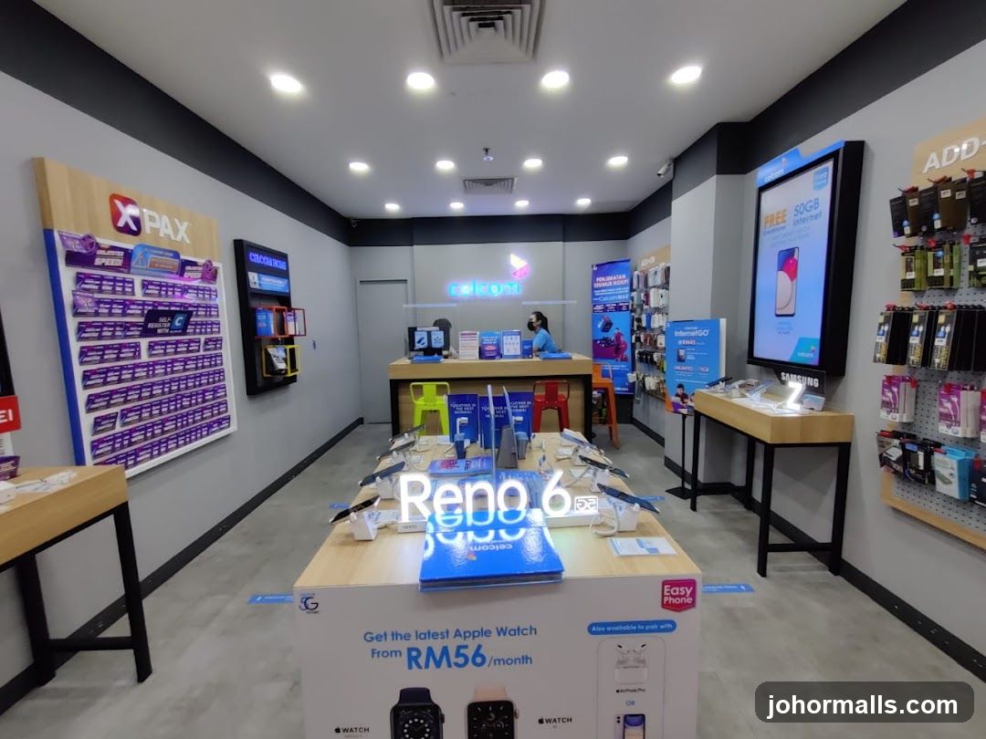 Celcom Store Interior