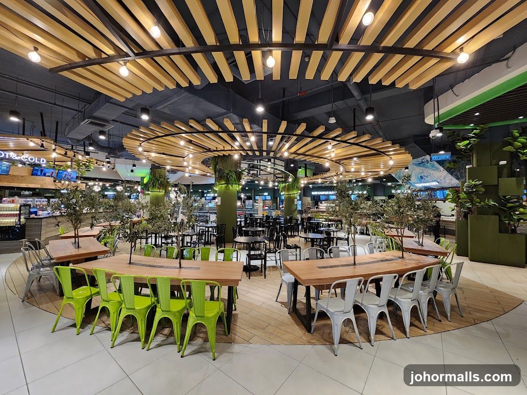 Food Court Seating Area