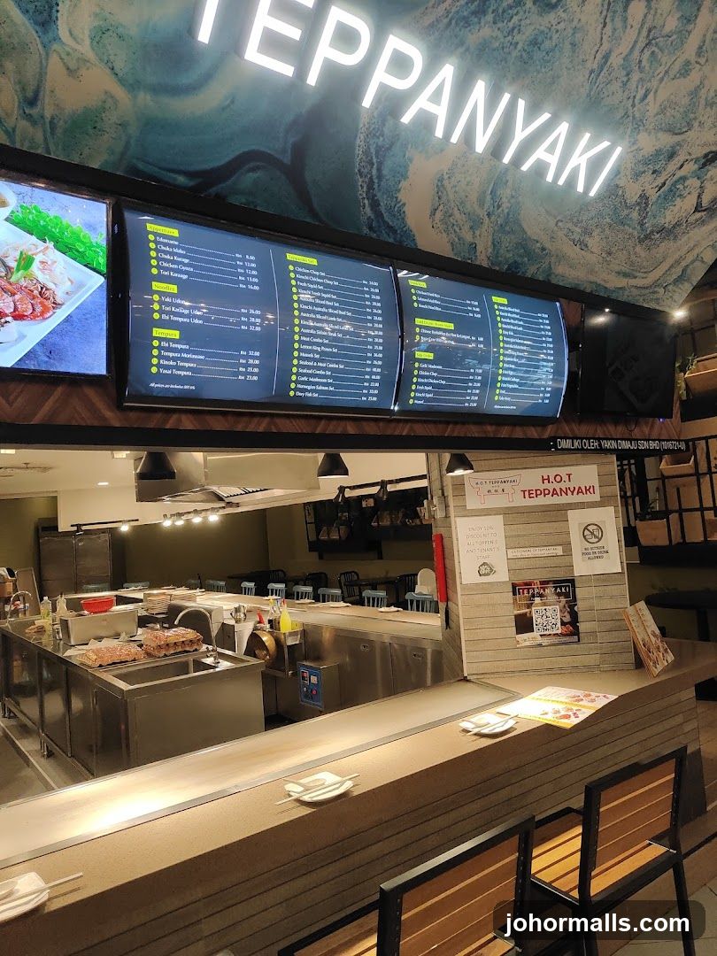 H.O.T TEPPANYAKI Menu