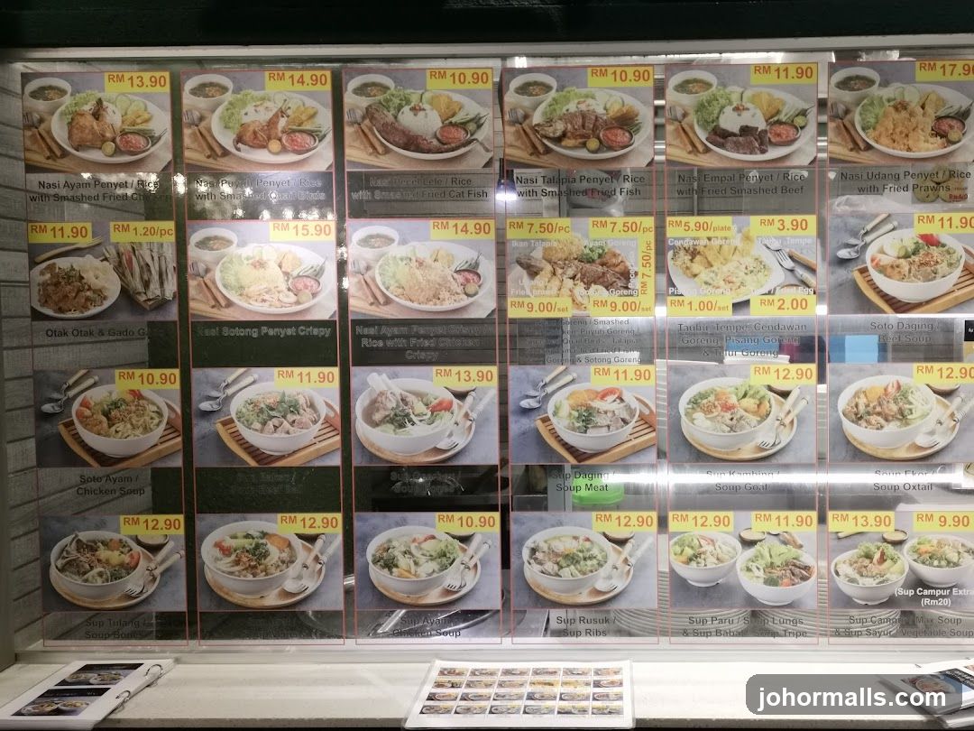 Menu Display