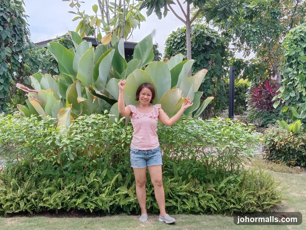 Woman Posing in a Garden