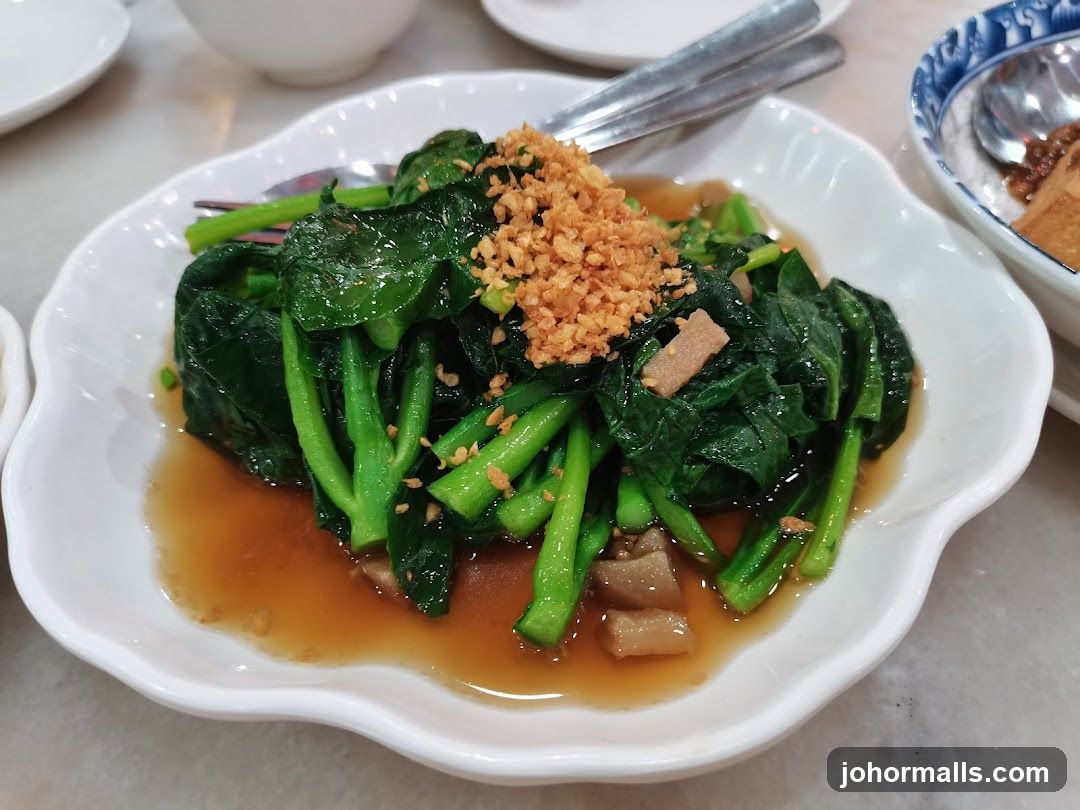Stir-fried Greens with Garlic
