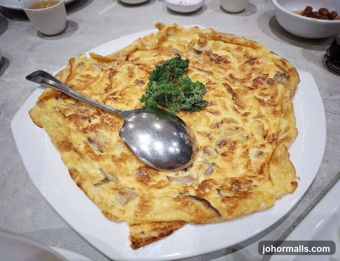 Omelette with Garnish