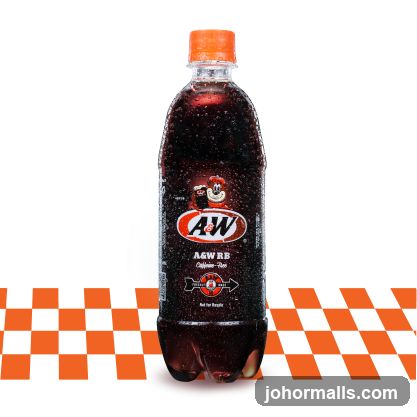 A&W Root Beer Bottle