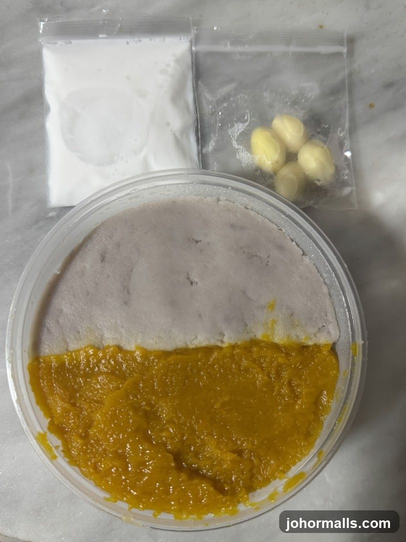 Ingredients for dessert