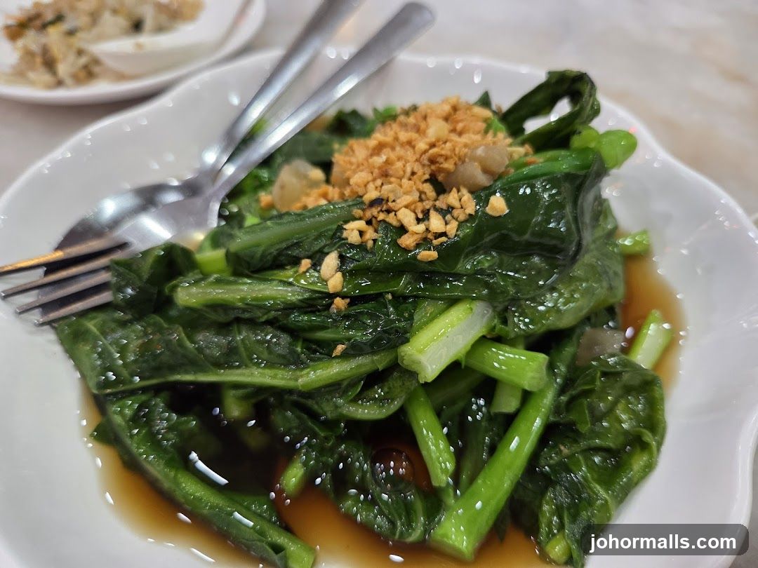 Stir-fried Greens with Garlic