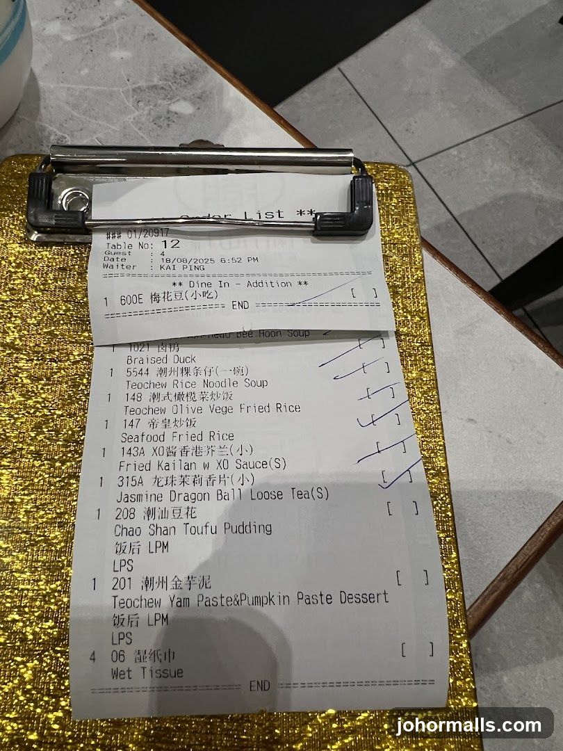 Order List