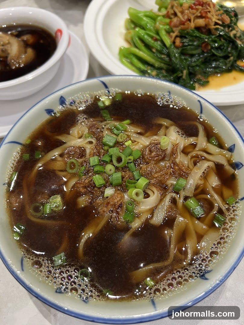 Noodle Soup and Side Dish