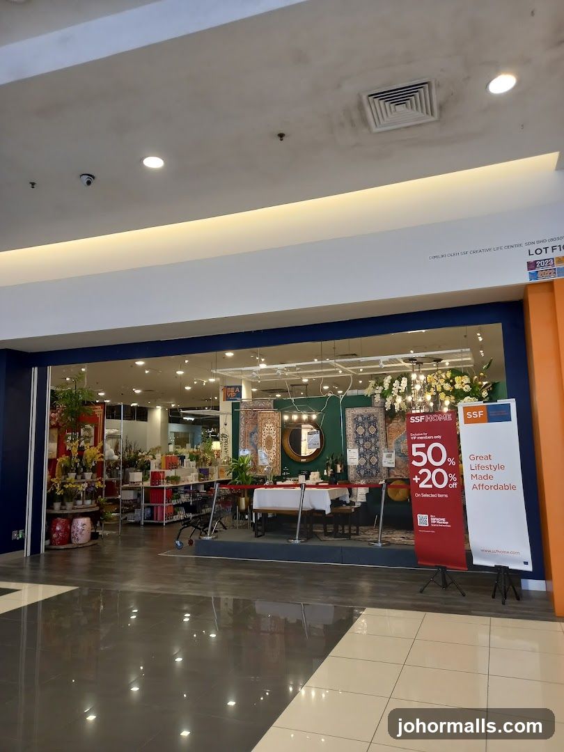 Home Furnishings Store Entrance
