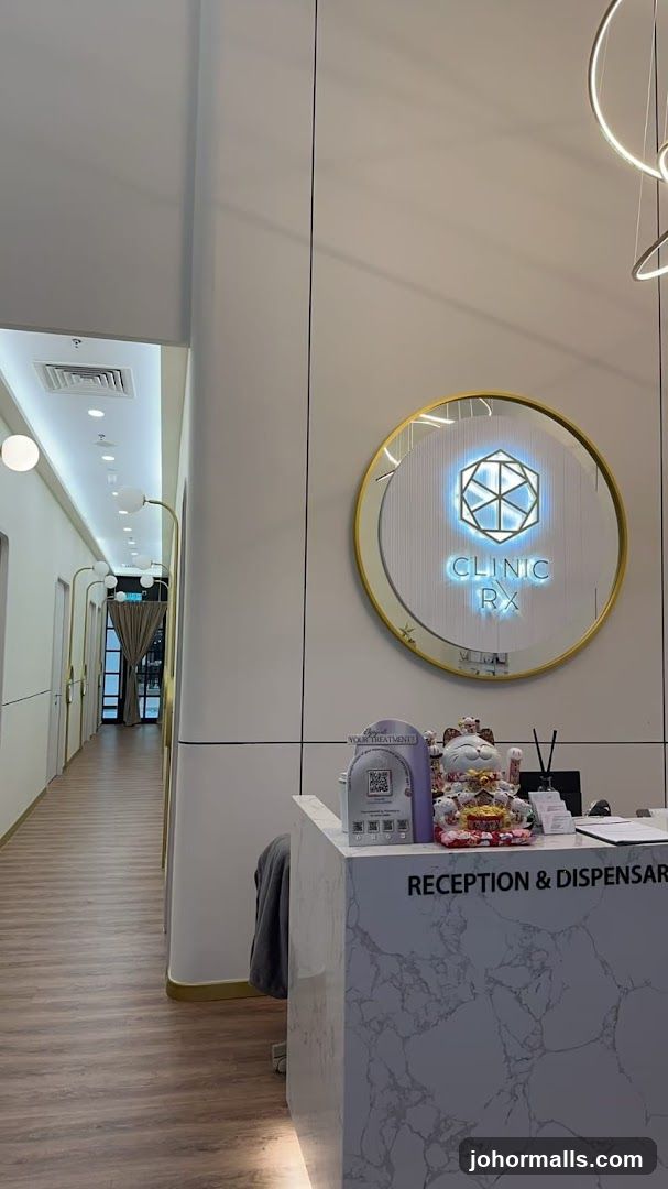Clinic RX Reception Area