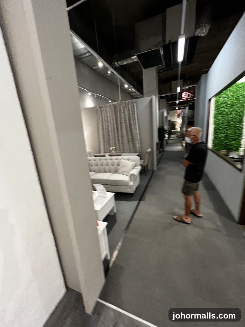 Furniture Store Aisle