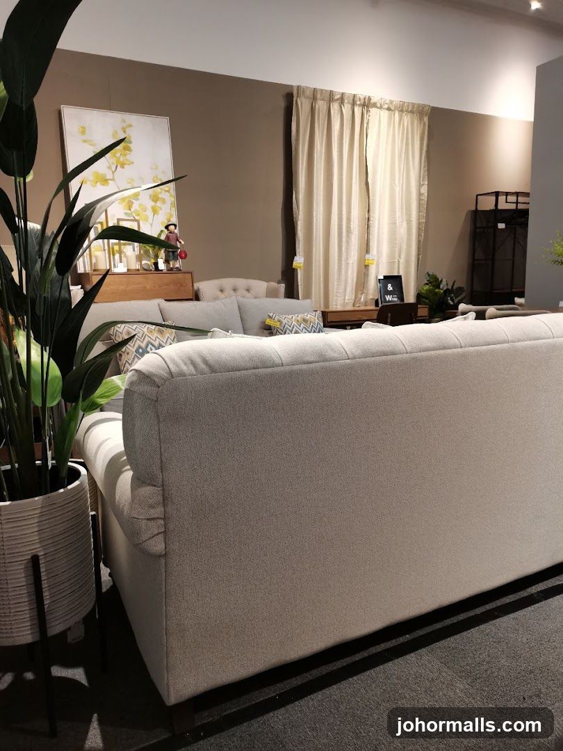 Living Room Furniture Display