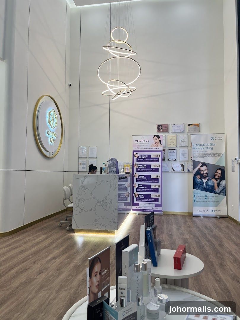 Clinic RX Reception Area