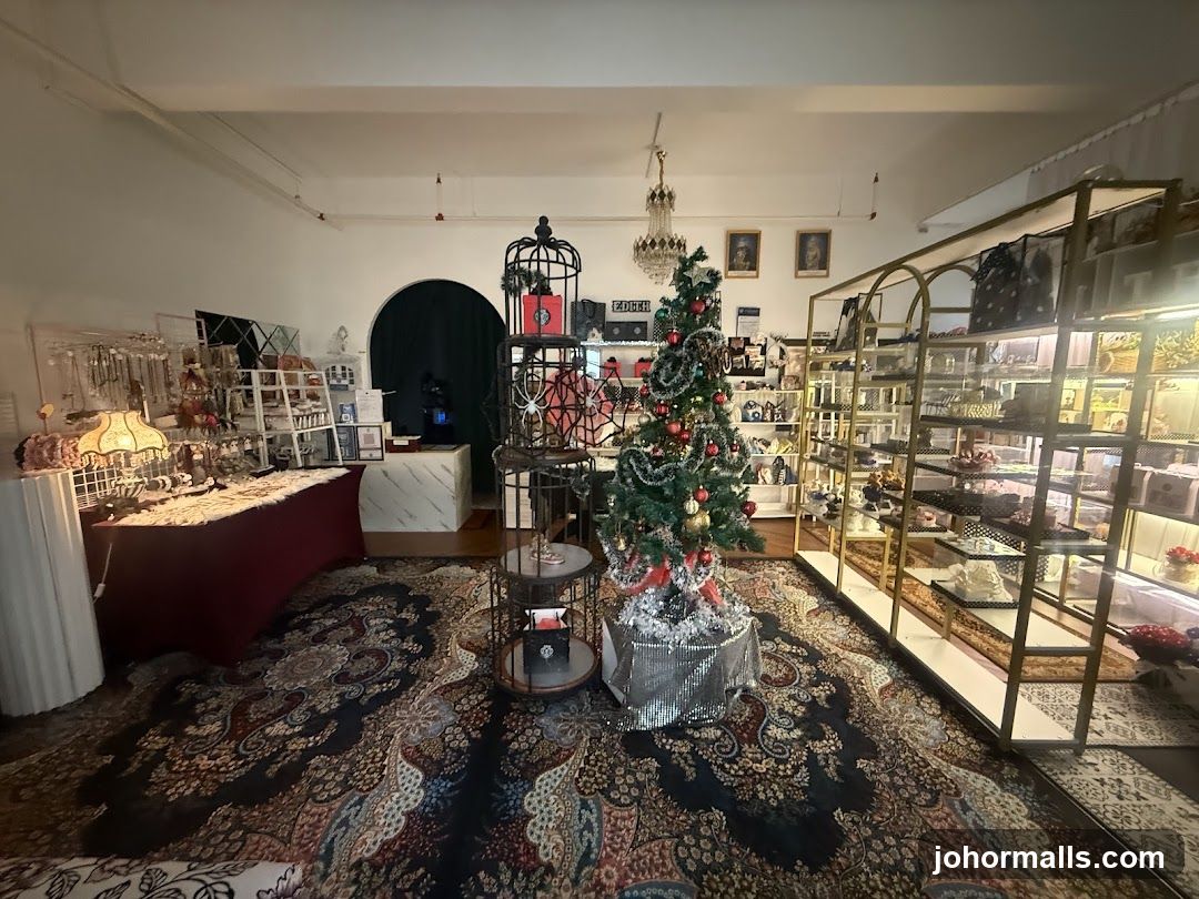 Christmas Tree in a Store