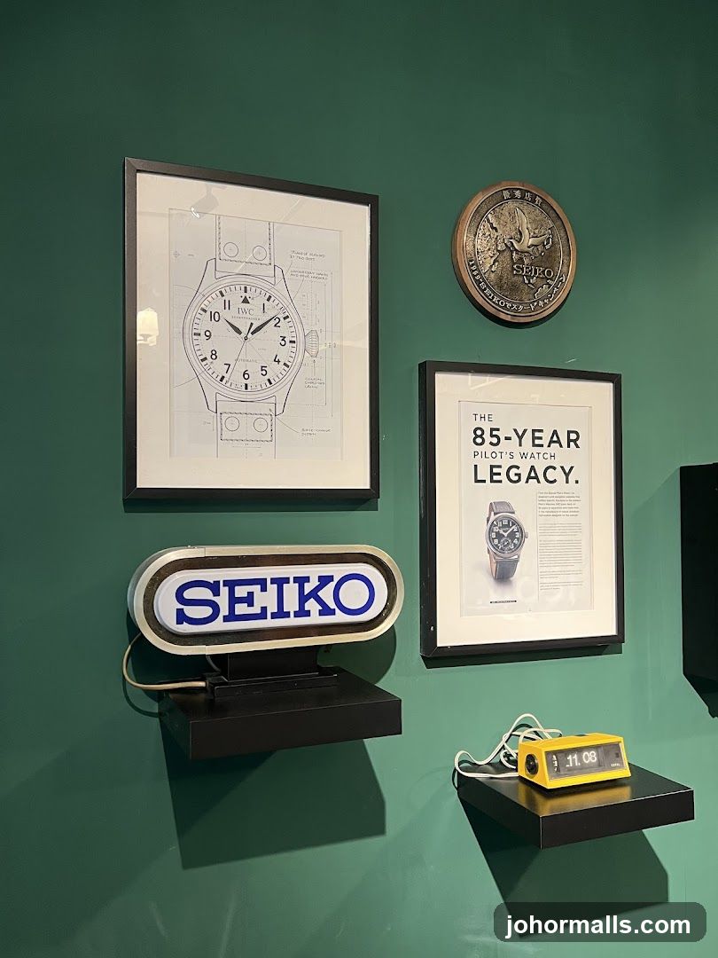 Seiko and IWC Memorabilia