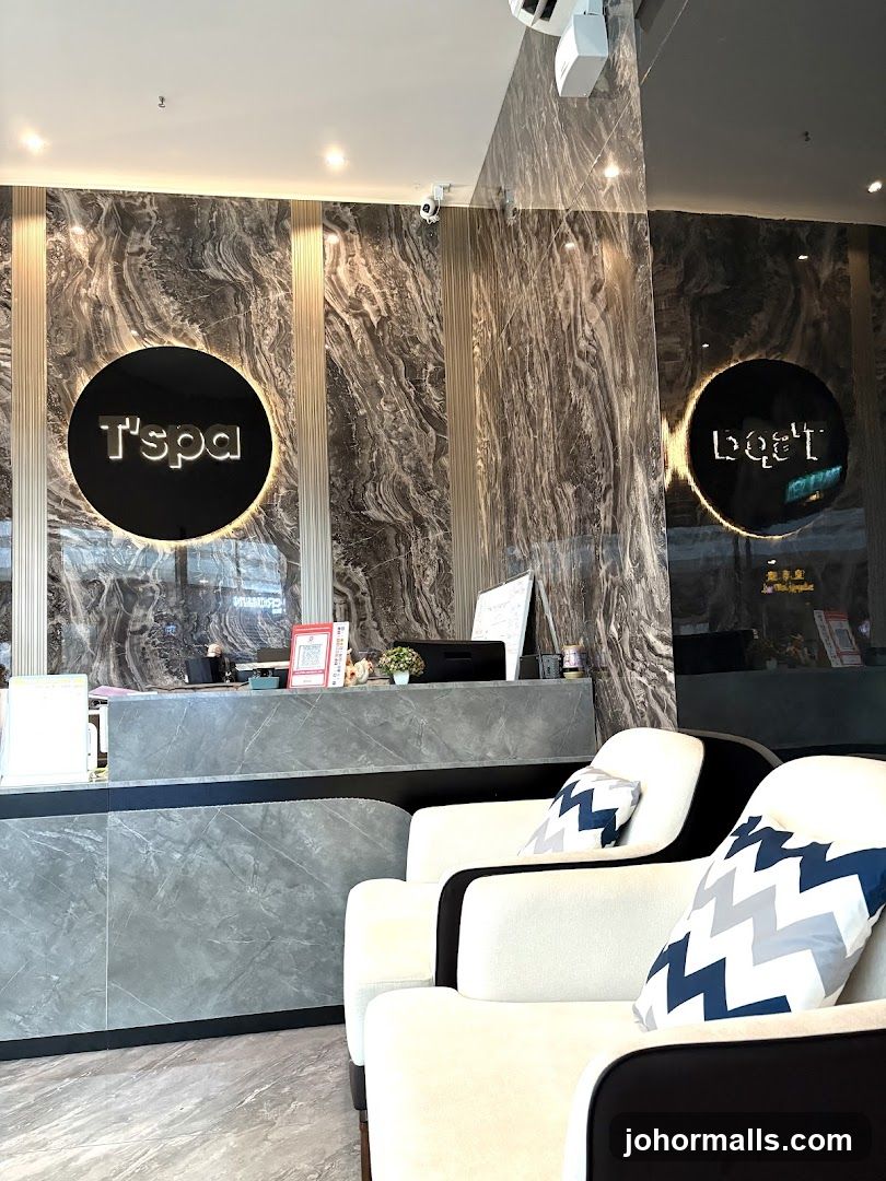 Spa Reception Area