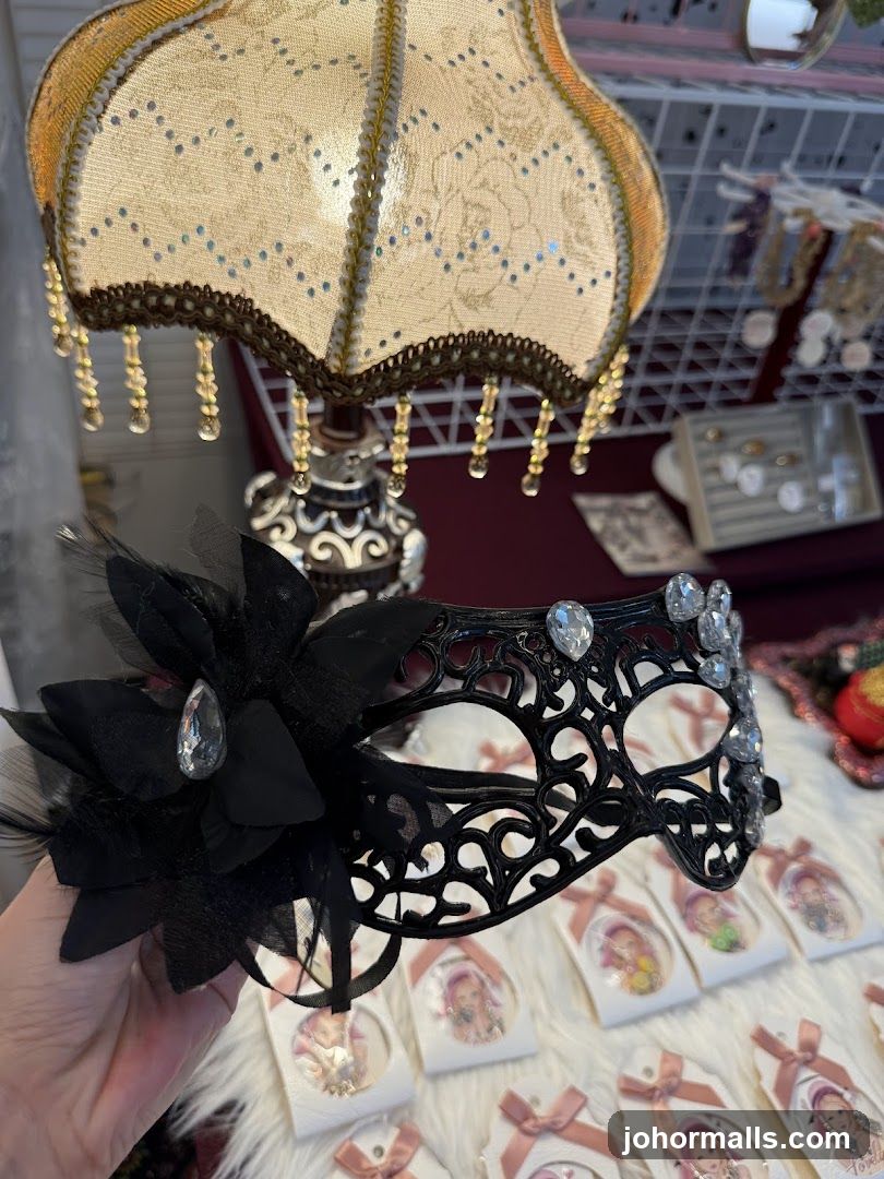 Decorative Mask and Accessories Display