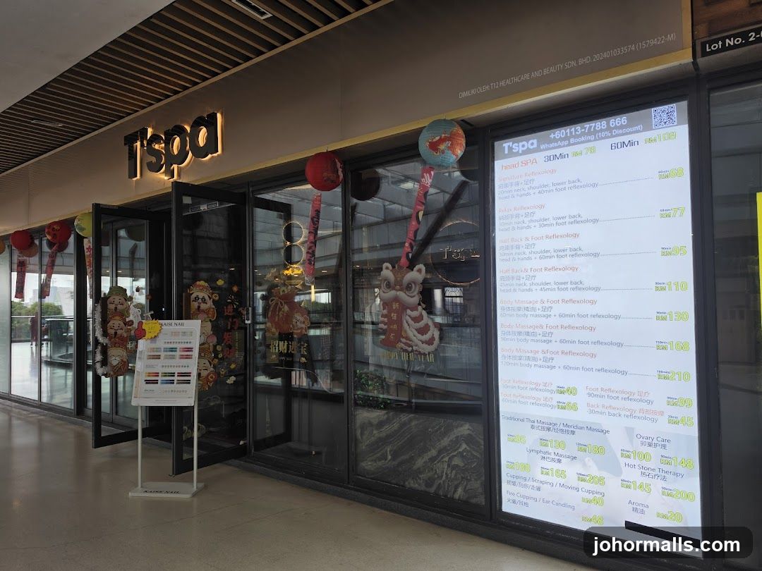 T'SPA Healthy Massage [r&f mall] JB