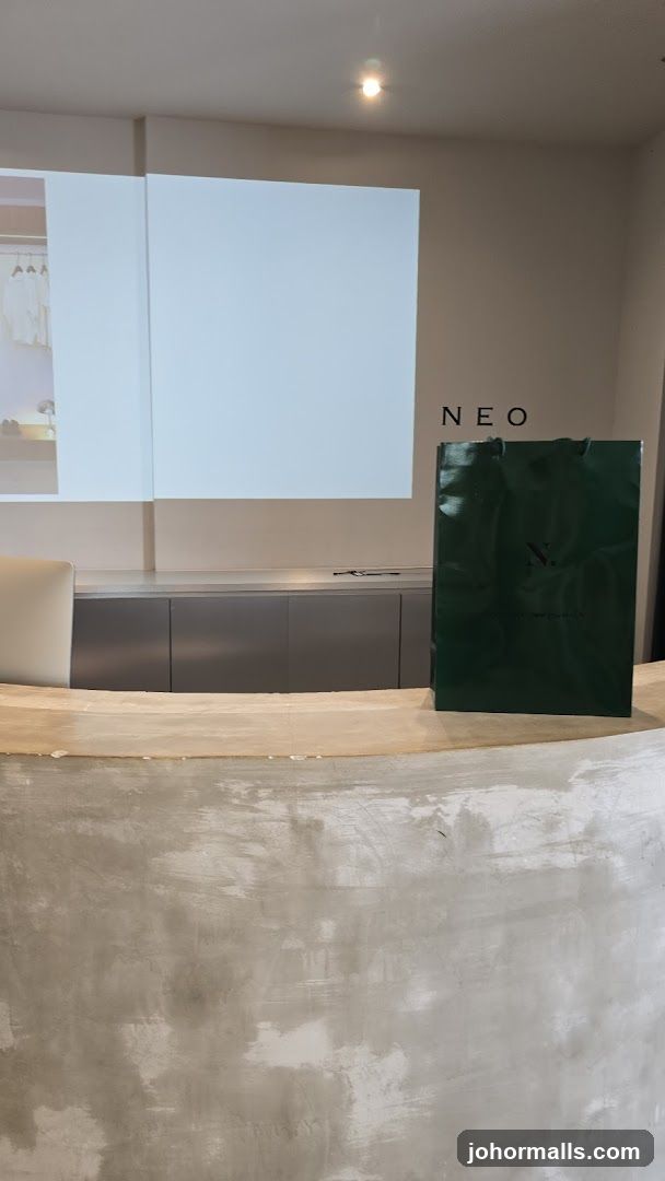 Counter with Shopping Bag