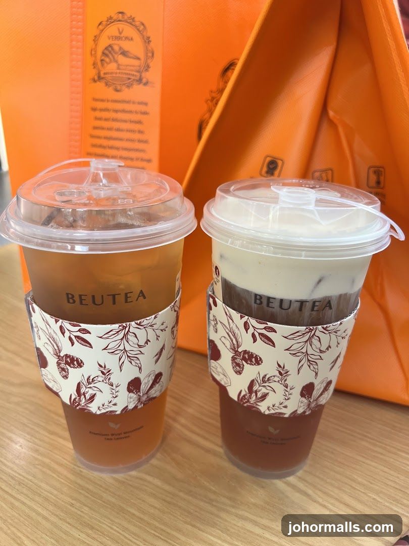 Two BEUTEA Drinks