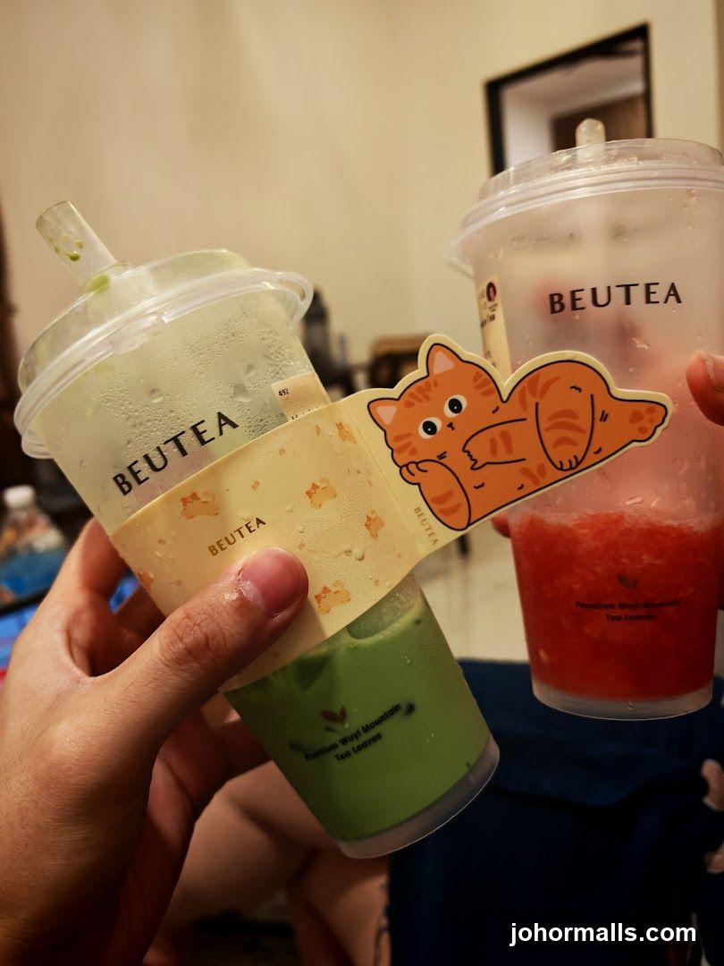 Two drinks from Beutea
