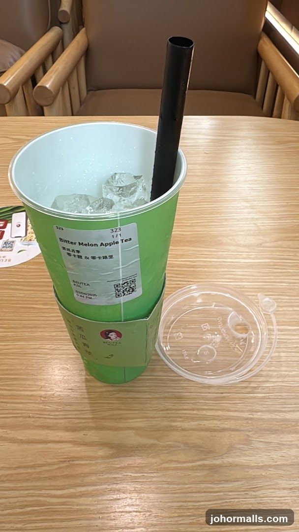 Bitter Melon Apple Tea