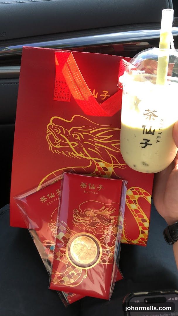 Bubble Tea and Gift Bag