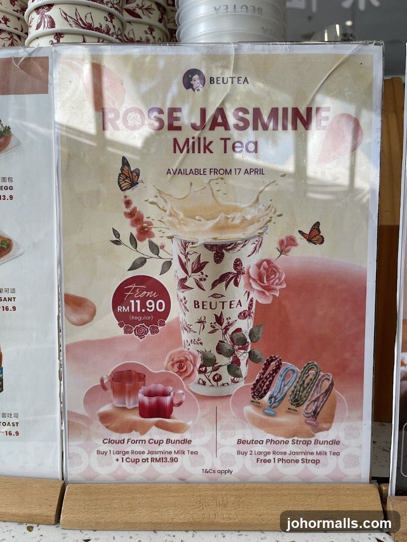 Rose Jasmine Milk Tea