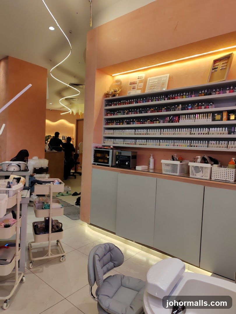 Nail Salon Interior