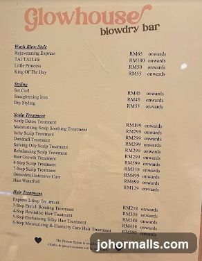 Glowhouse blowdry bar