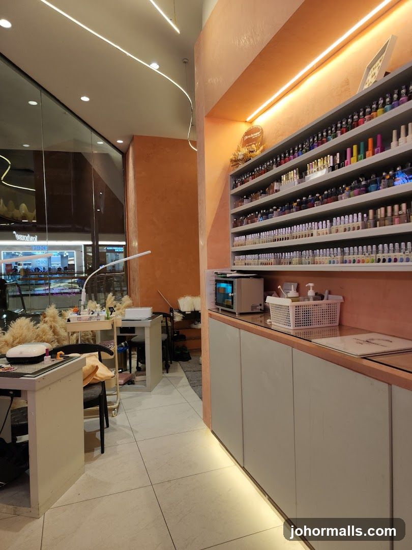 Nail Salon Interior