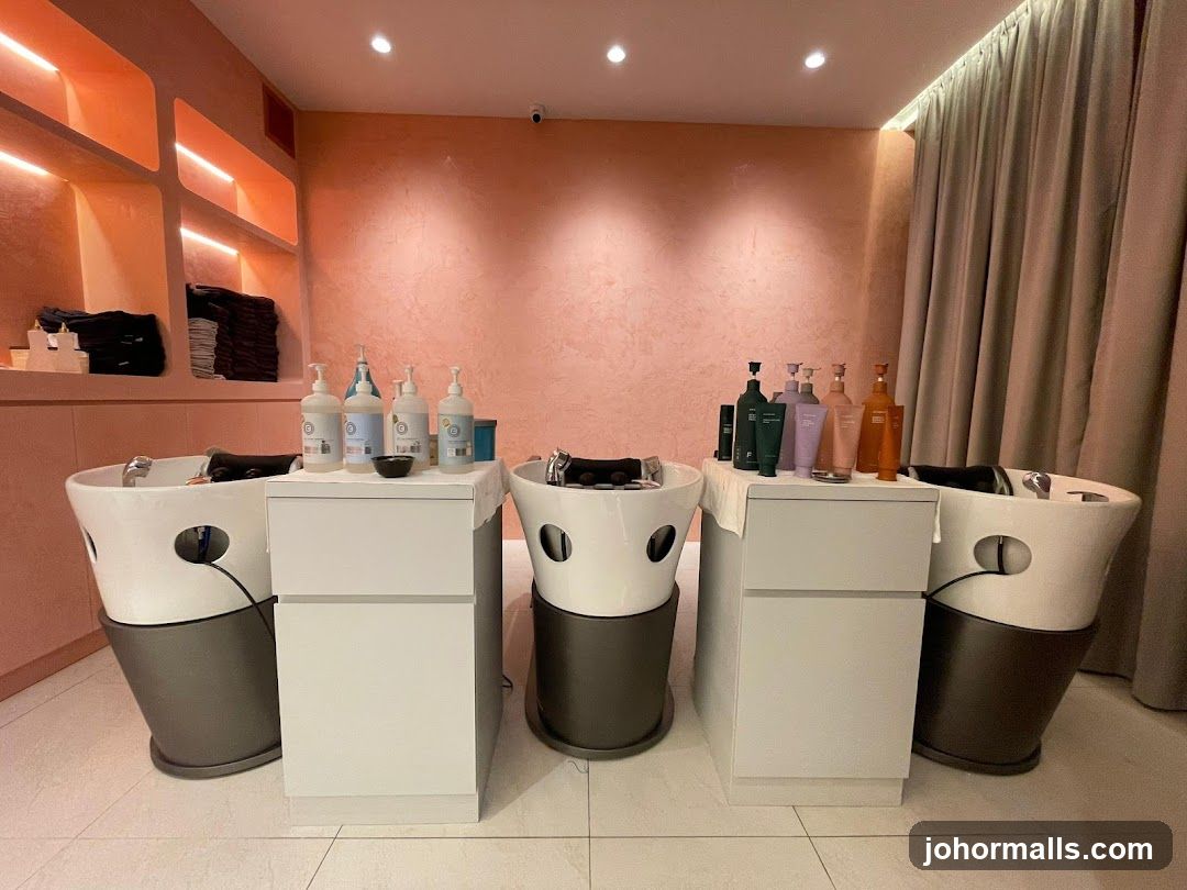 Hair Salon Washing Stations
