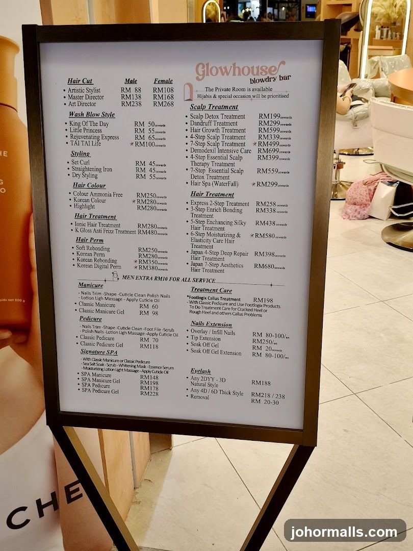 Glowhouse blowdry bar