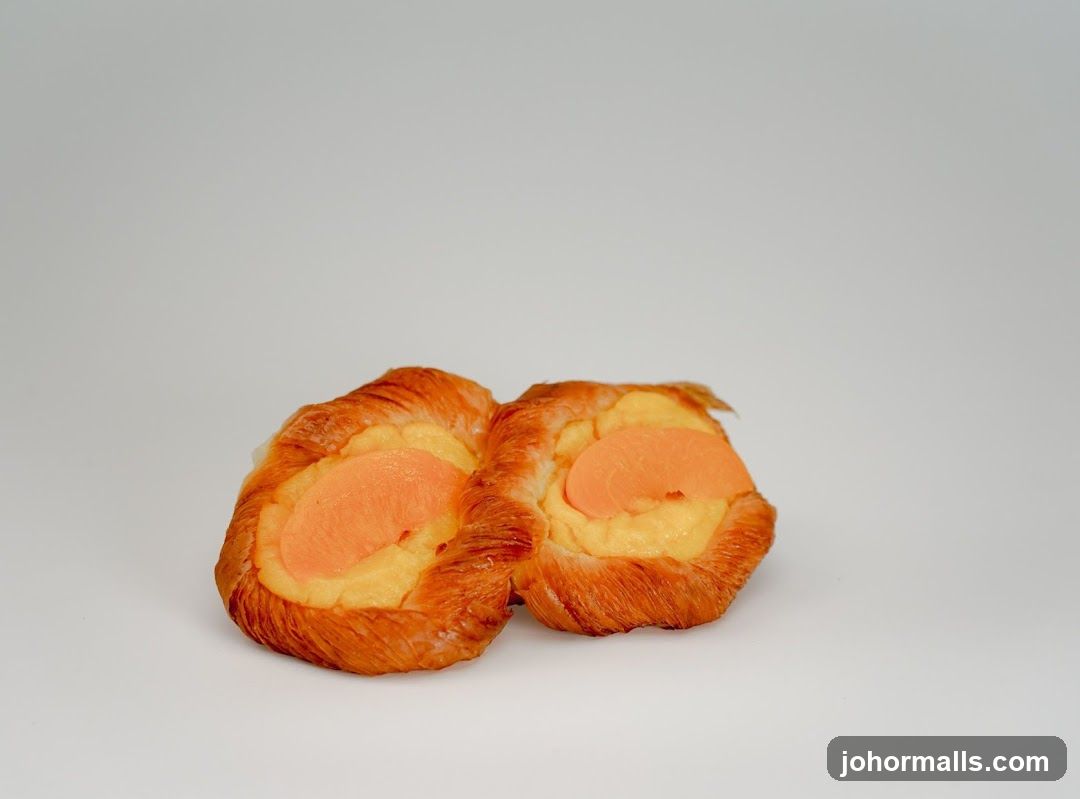 Pastries with Cream and Fruit