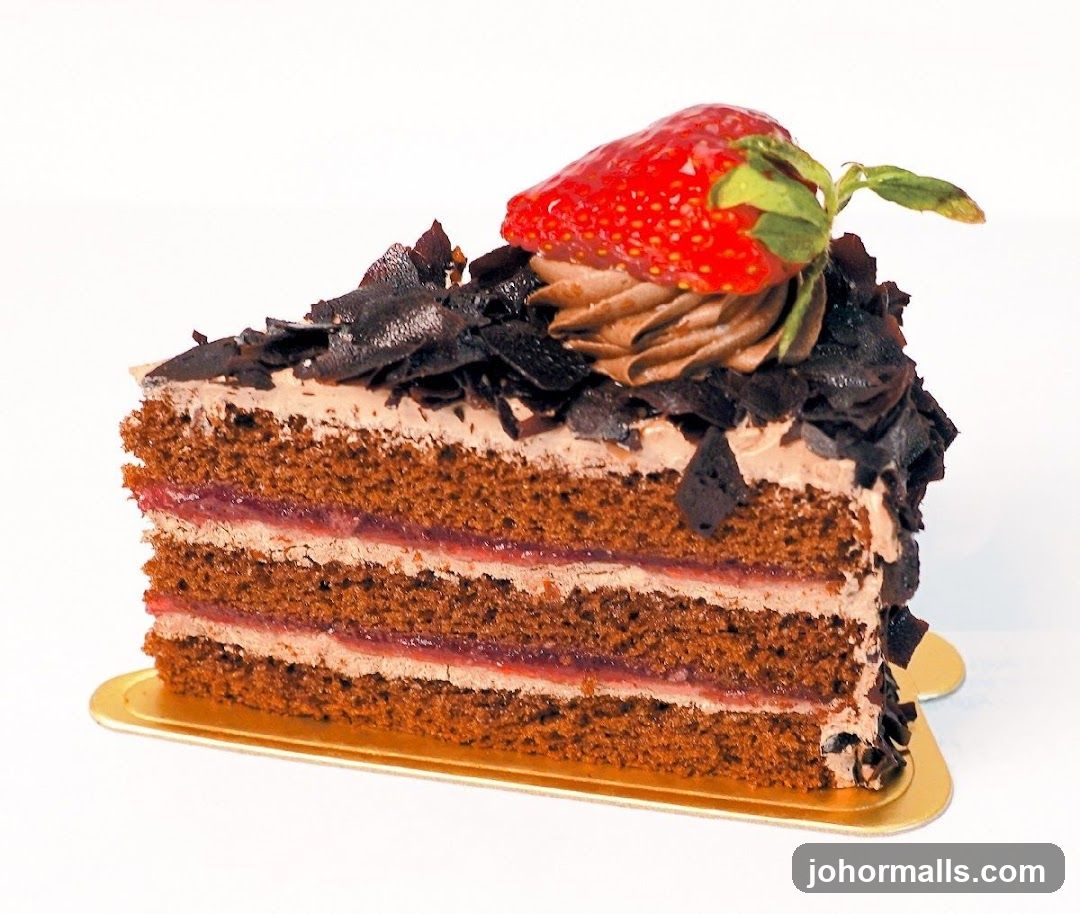 Chocolate Cake Slice