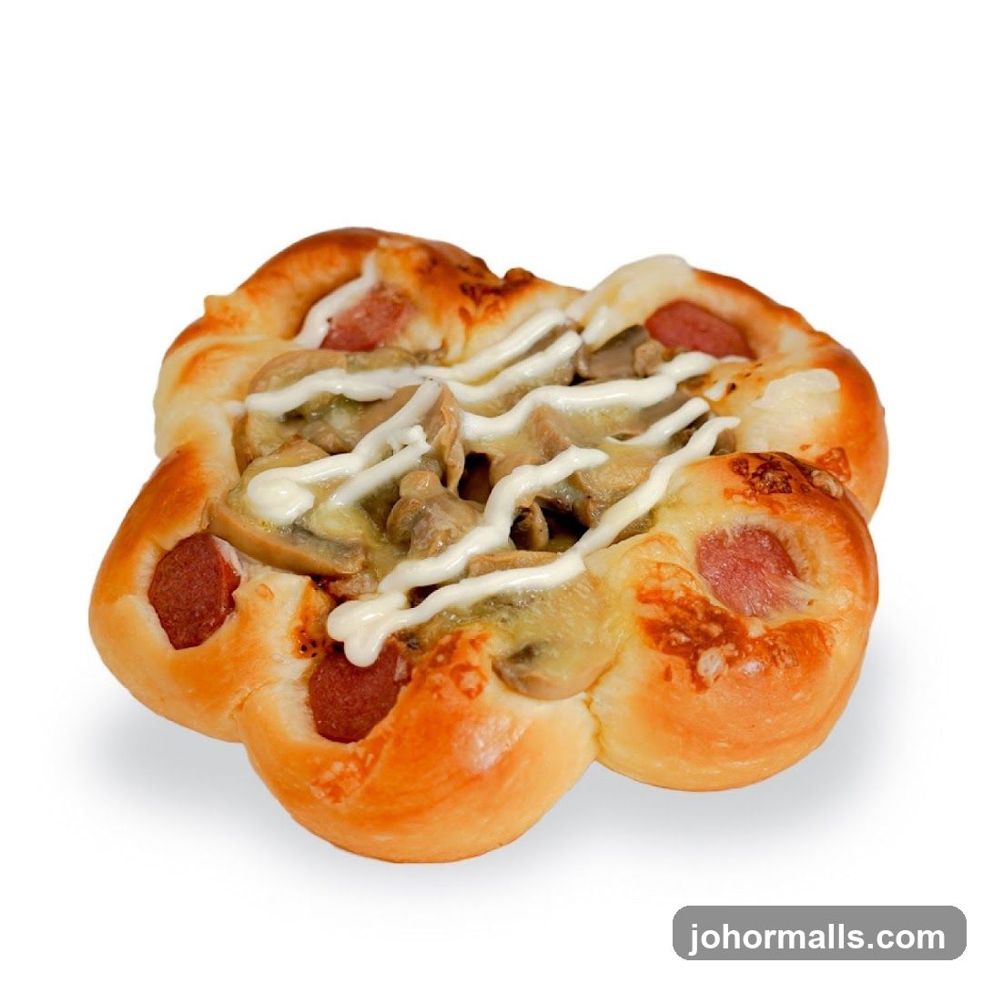 Savory Pastry with Sausage and Mushrooms