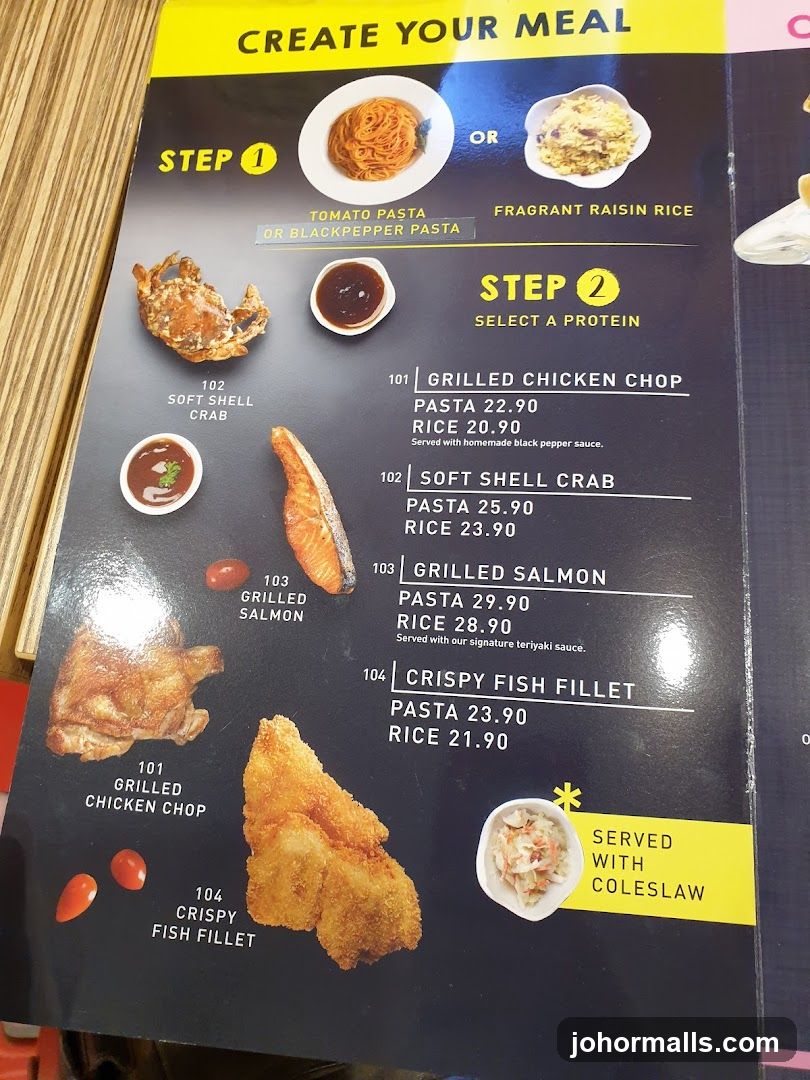 CREATE YOUR MEAL
