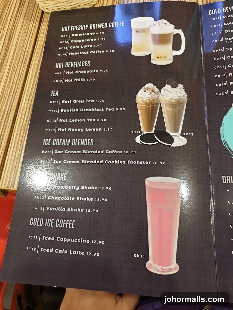 Menu Page