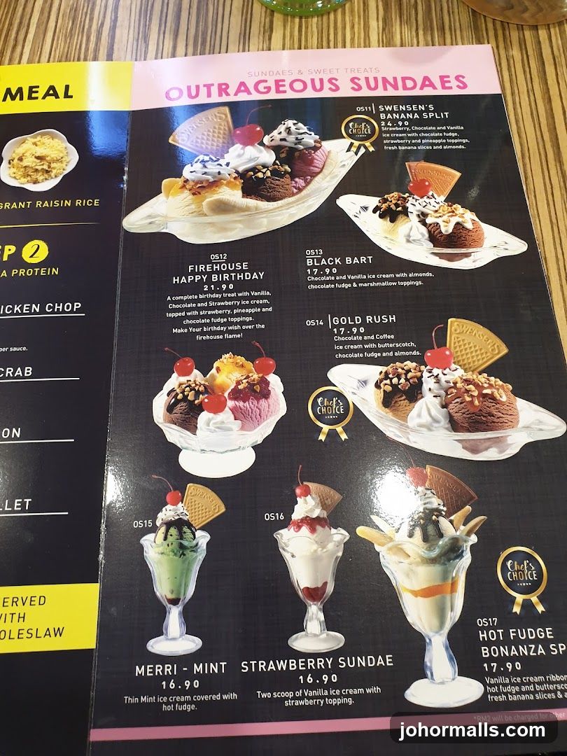 OUTRAGEOUS SUNDAES