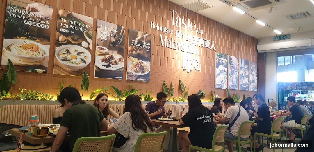 Restaurant Interior with Food Posters