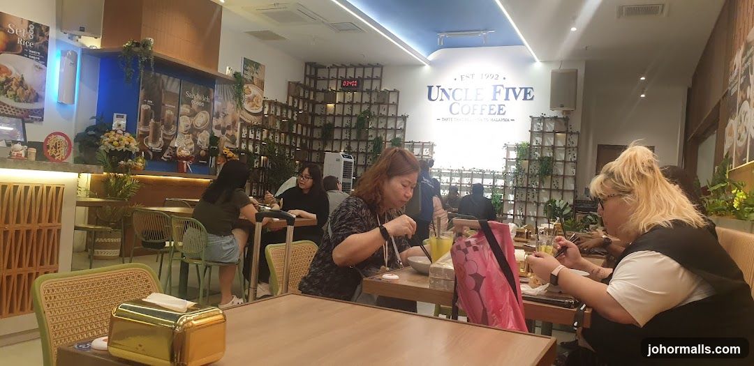 Interior of Uncle Five Coffee