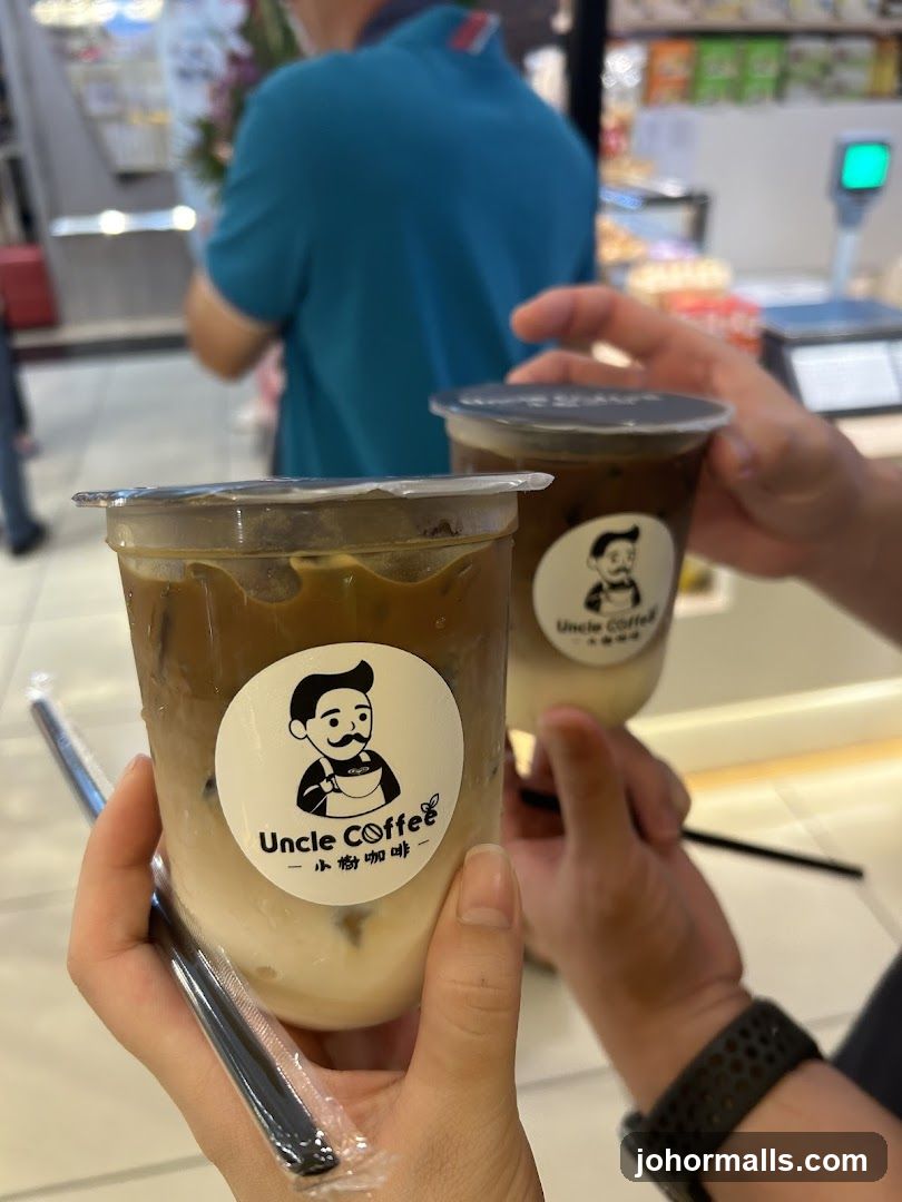 Two Iced Coffee Drinks